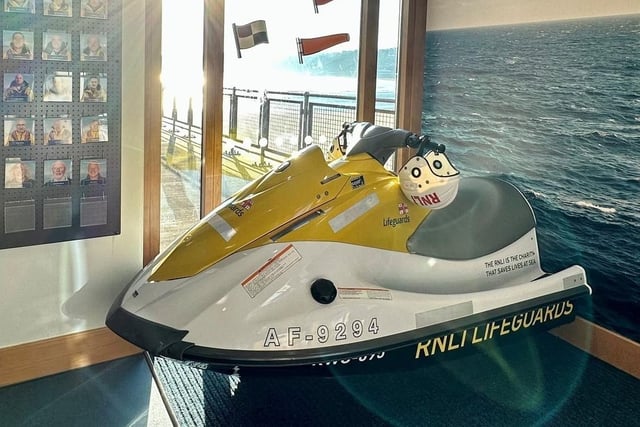 Younger visitors will be delighted to ride on a jet ski