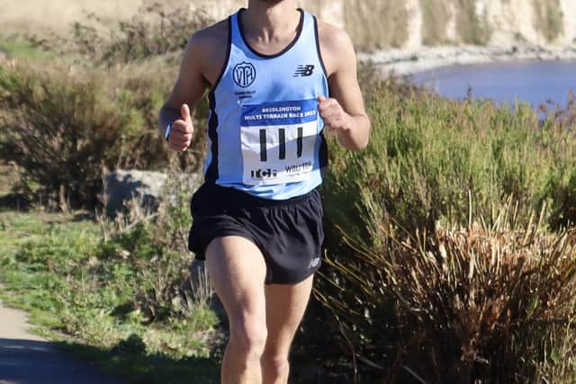 The winner of the Bridlington Multi-Terrain Race PHOTO BY TCF PHOTOGRAPHY