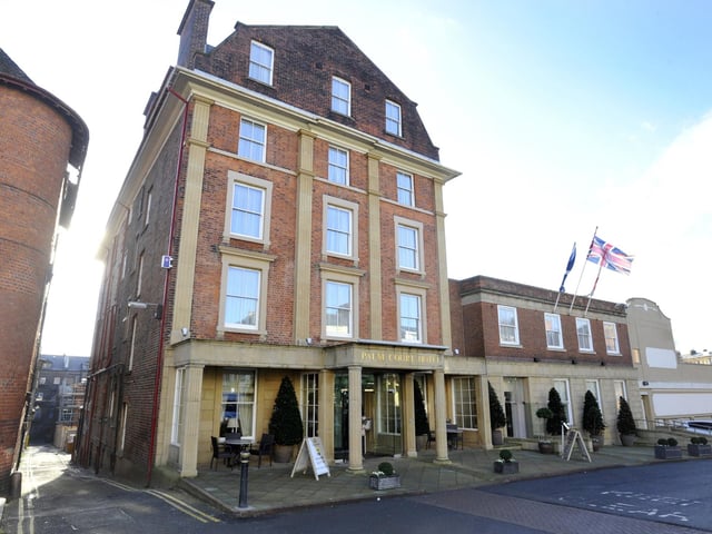 Palm Court Hotel, located in Scarborough, offers three different types of afteroon tea; classic, savoury and fish and chips. It is served between 12am and 5pm, and booking is advisable although they do welcome walk in customers.