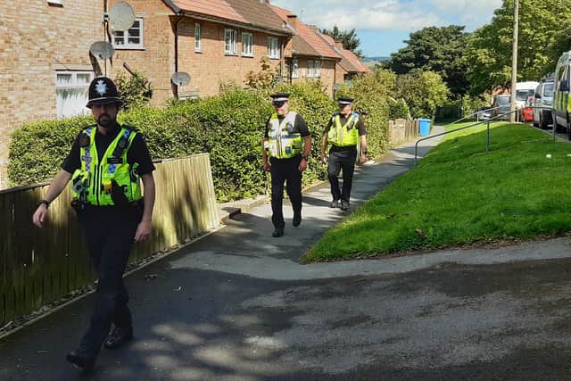Police operation at Barrowcliff. Courtesy Anttoni Numminen