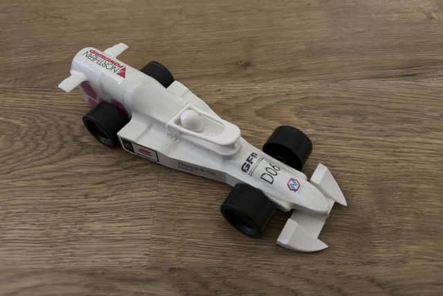 Team Nova's car, sponsored by Northern Powergrid