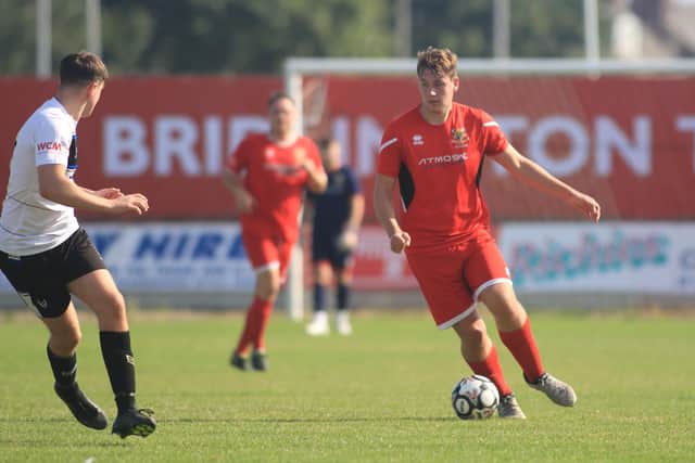 Bridlington Town Reserves earned a 3-1 home win in the cup against Hull Athletic. Photos by TCF Photography