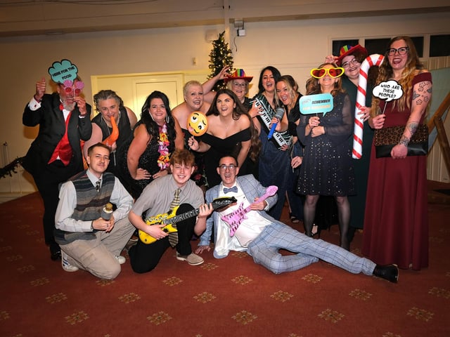 Fun at the photo booth