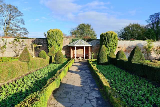 Vintage Views with Aled Jones: The Sewerby Hall Gardens' vista as it looks today.
