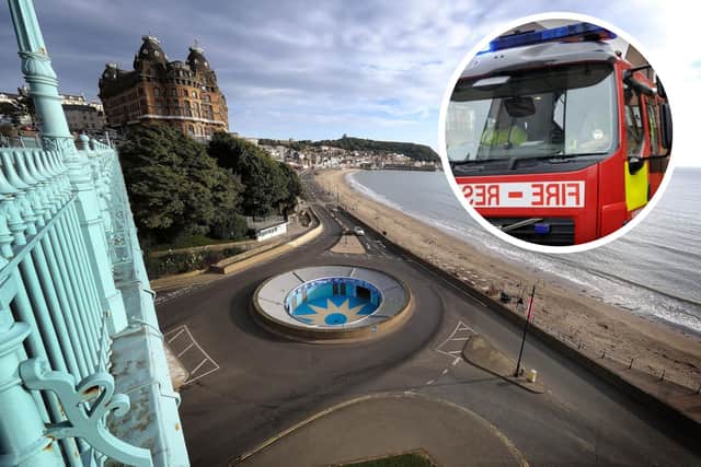 Earlier today, a TikTok video of a man travelling on the roof of a fire engine in Scarborough went viral.