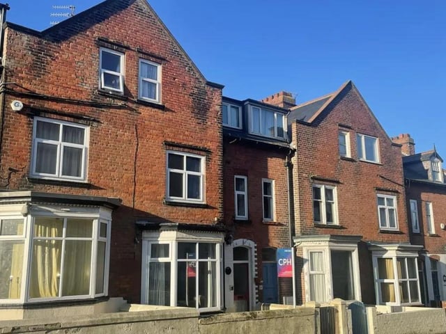 This seven bedroom and three bathroom mid-terrace home is currently for sale with CPH for £200,000.