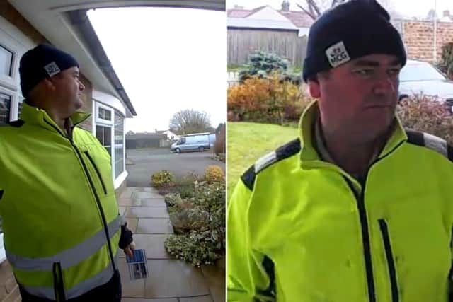 Officers are asking for help to identify the man pictured