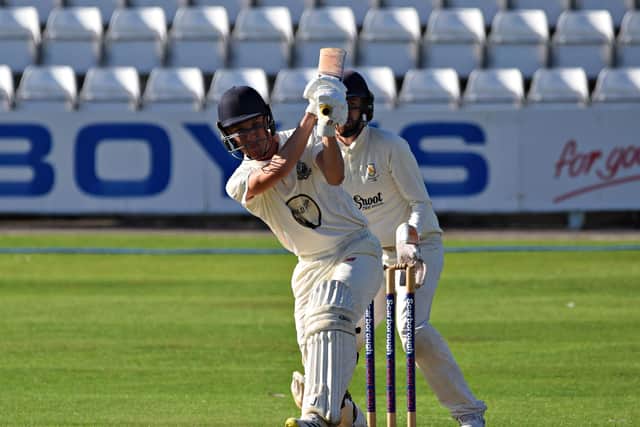 Brad Milburn top-scored with a superb 77 for the home side