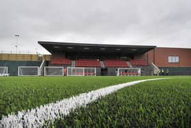 The Flamingo Land Stadium in Scarborough