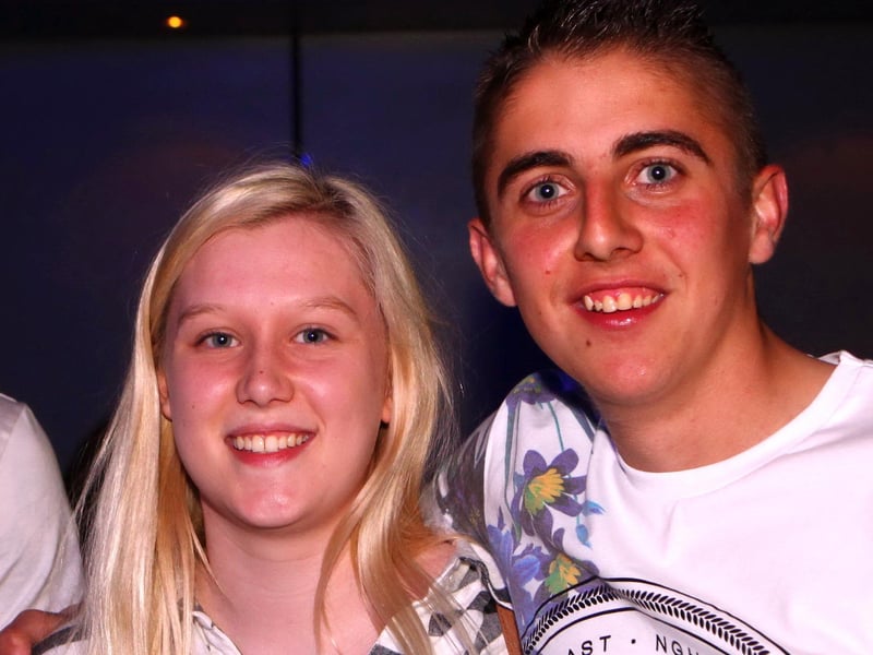 Alex & Mikey are out celebrating Alex's 19th birthday in Blue Lounge