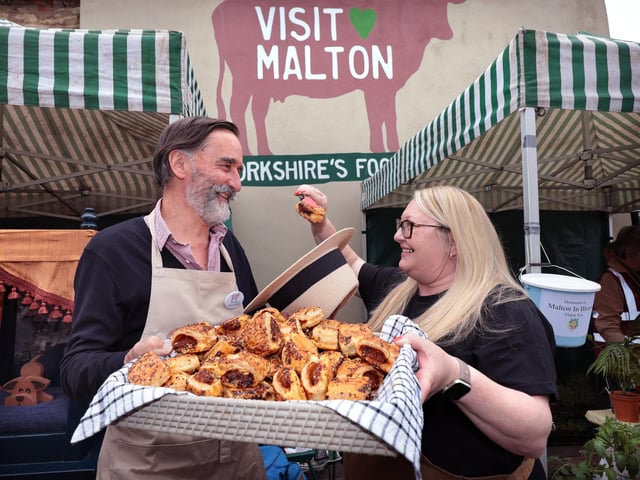 Plenty of tasty treats on offer!picture: Richard Ponter, Visit Malton CIC