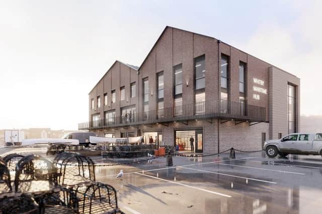 Artist’s impressions of the Whitby maritime hub which will provide training and certification opportunities for the maritime, marine and offshore industries, to residents of Whitby and the wider area.