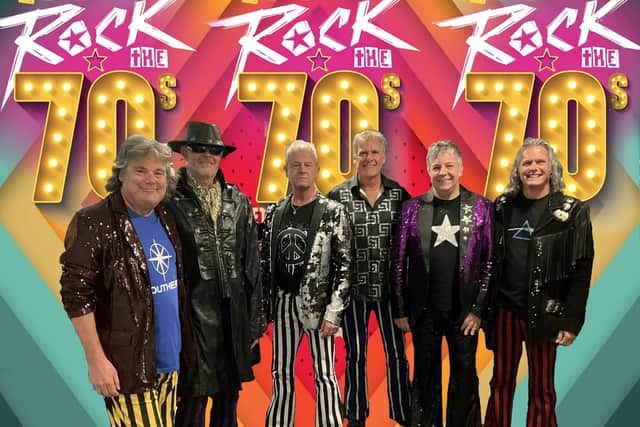 Let’s Rock The 70s will be visiting Bridlington Spa on Friday, February 12