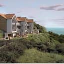 An artist's impression of the planned Runswick Bay hotel as shown to the planning committee