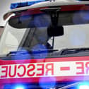Scarborough and Filey fire crews extinguished the remains of an abandoned caravan that had been set alight on farmland.