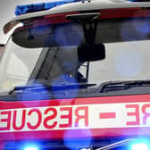Scarborough and Filey fire crews extinguished the remains of an abandoned caravan that had been set alight on farmland.