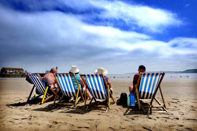 The warm weather is here to stay, according to the Met Office. Photo: Richard Ponter