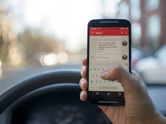 Mobile phones use/distraction is one of the areas officers are targeting.