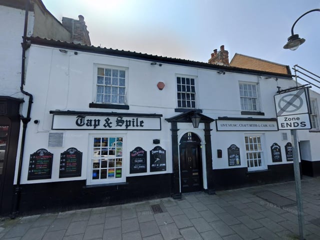 Tap and Spile is located on Falsgrave Road. It received 1 vote.