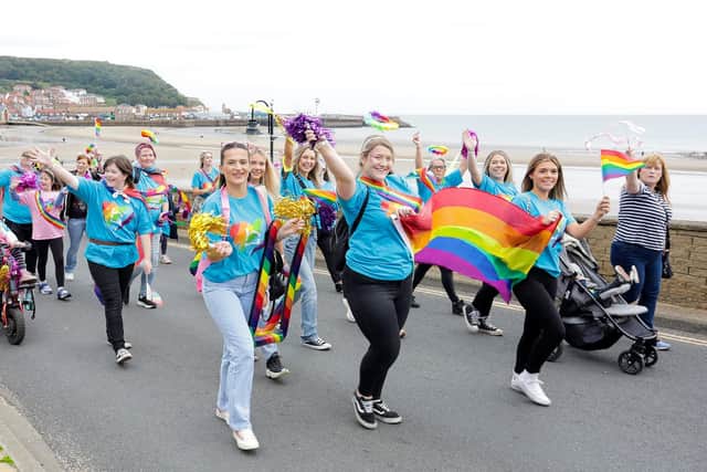 Beyond Housing colleagues at Scarborough Pride in September 2023.