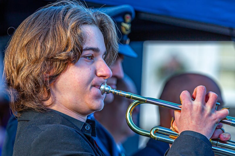 The playing of The Last Post.