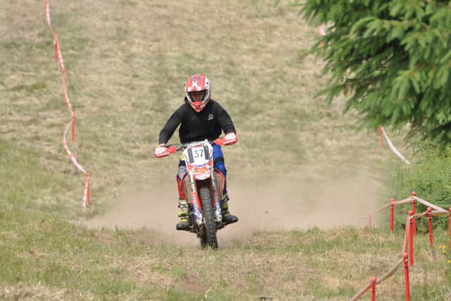 Action from the Extreme Hill Climb at Kilburn. PHOTO BY PW PICS