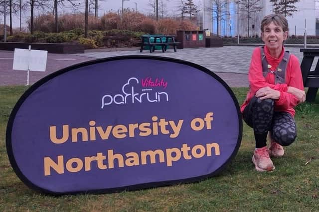 At Northampton parkrun, Scarborough AC's Suzanne Villiers was 45th Female overall of 124 and sixth of 19 Over-60s.