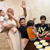 Khaled Balousha And Family. 
picture: LDRS