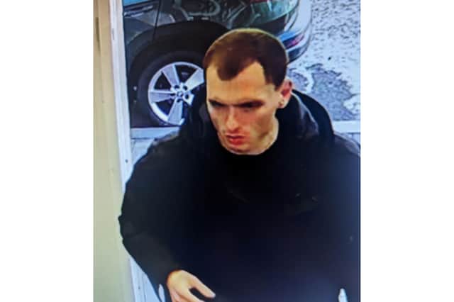 North Yorkshire Police has released an image of a man they would like to speak to in connection with the incident