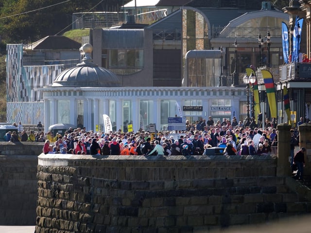 The Spa is a hive of activity at the Scarborough 10k
