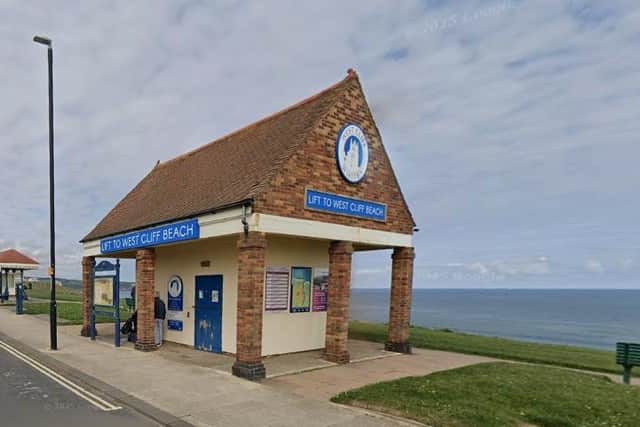 Whitby Cliff Lift. picture: Google Maps