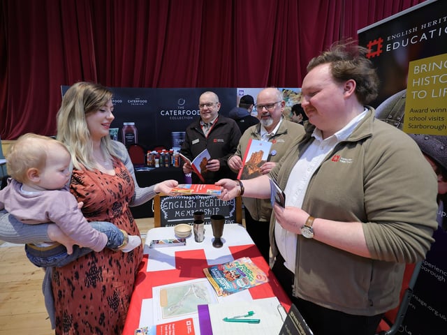 Bringing history to life at the English Heritage stand
