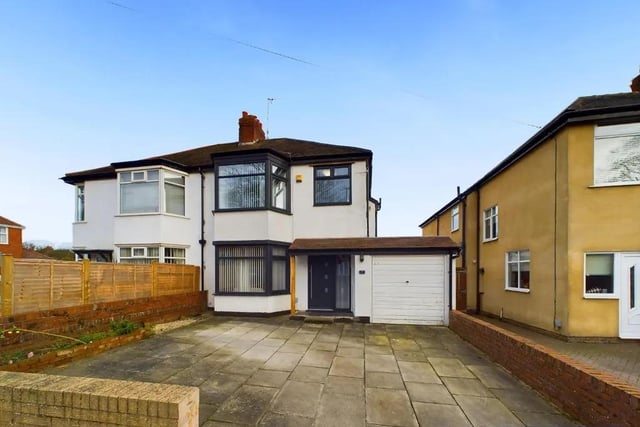 This three bedroom and one bathroom semi-detached house is for sale with Hunters with a guide price of £290,000.