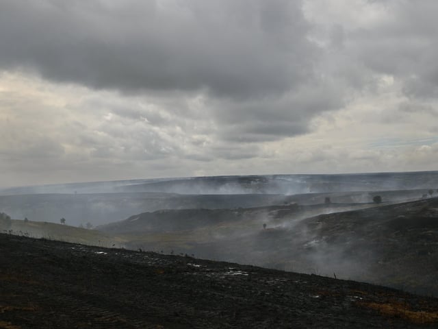 The smouldering land