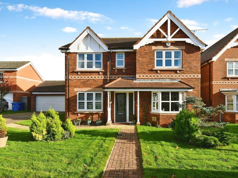 This four bedroom detached house is for sale with Reeds Rains for £410,000.