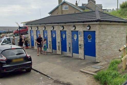 Ravine Road public toilets, Filey. picture: Google Maps