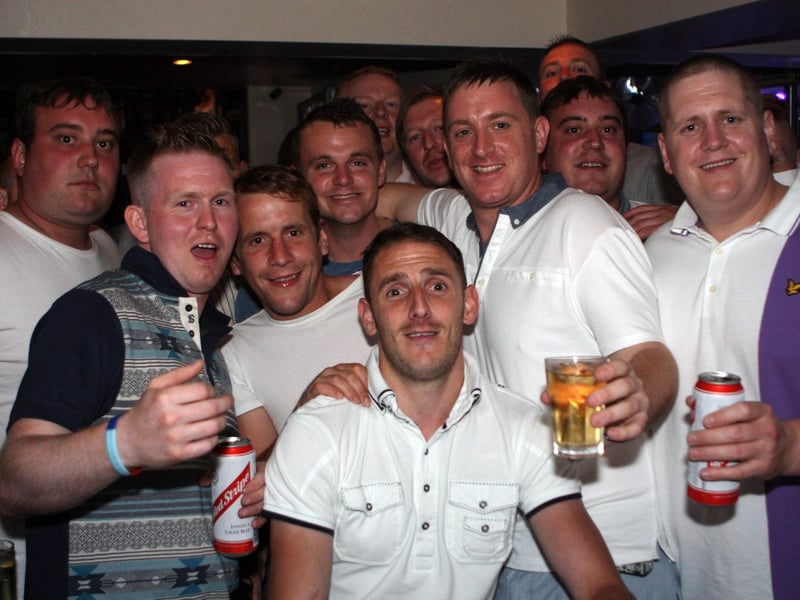 Edgehill Football Club hitting the town after their presentation night in Soltz.
132841s