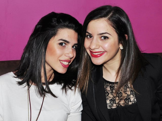Beste and Gúlser on a ladies night out.
