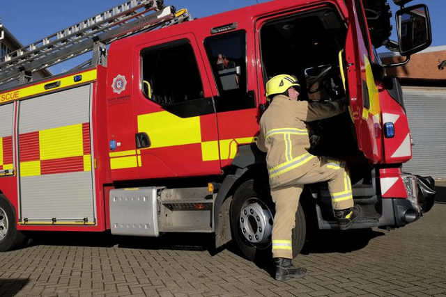 Fire crews called after vehicle overturns in Whitby