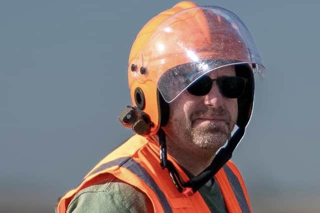 Jason ‘Dusty’ Close has qualified as a head launcher for SLARS. Photo: RNLI/Mike Milner