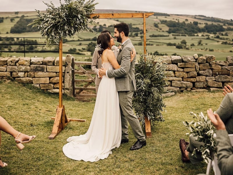 Stunning outdoor location for your wedding day.