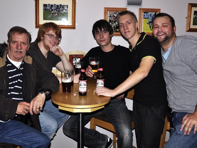 Maurice, Rob, Callum, Liam and Miller.
