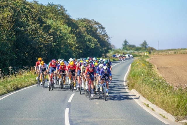 The famous cycle race brought hundreds of spectators to the county.