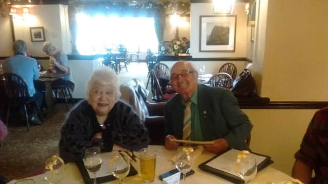 Don Bemrose and his wife Audrey in September of 2018. Photo Courtesy of Jon Bemrose.