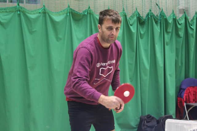 Gerard Ferre scored one singles win for Spin Doctors in Division Two.