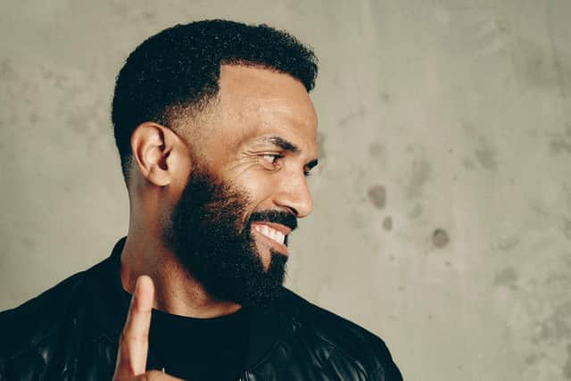 Craig David is performing at Scarborough Open Air Theatre.