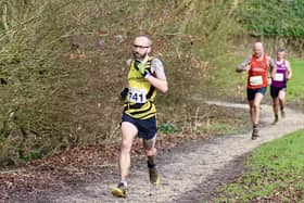 Phill Taylor in action for Brid Road Runners.