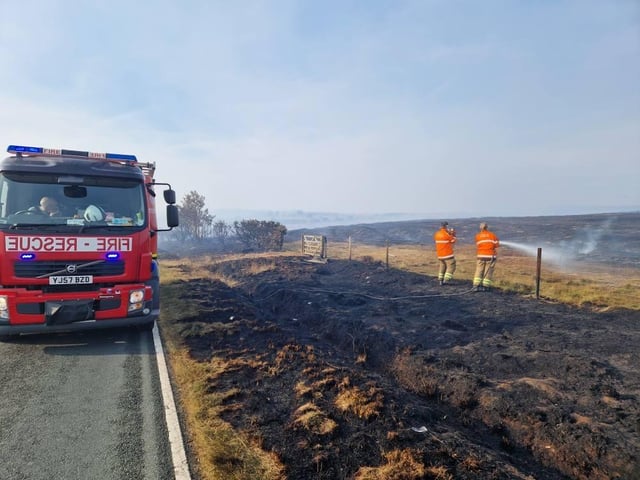 Donations from the public have been flooding in while the Fire Services battle the fire.