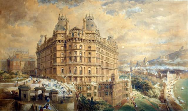 Can you identify painting of the Grand Hotel in Scarborough