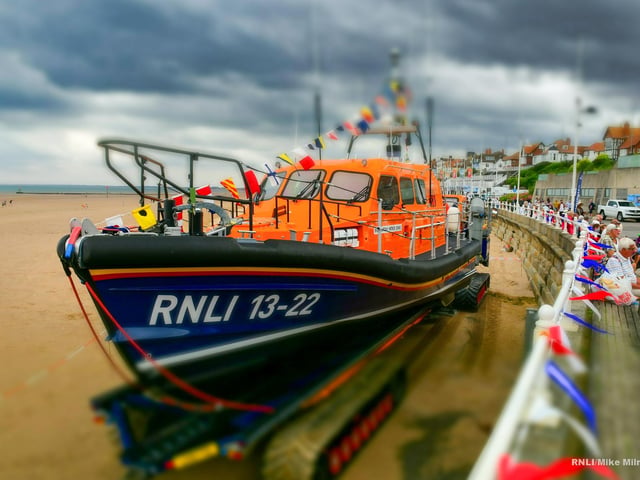 Bridlington RNLI all-weather boat, Antony Patrick Jones.
